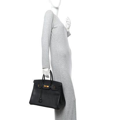 Hermes Ardennes Birkin 35 Black 4 of 40