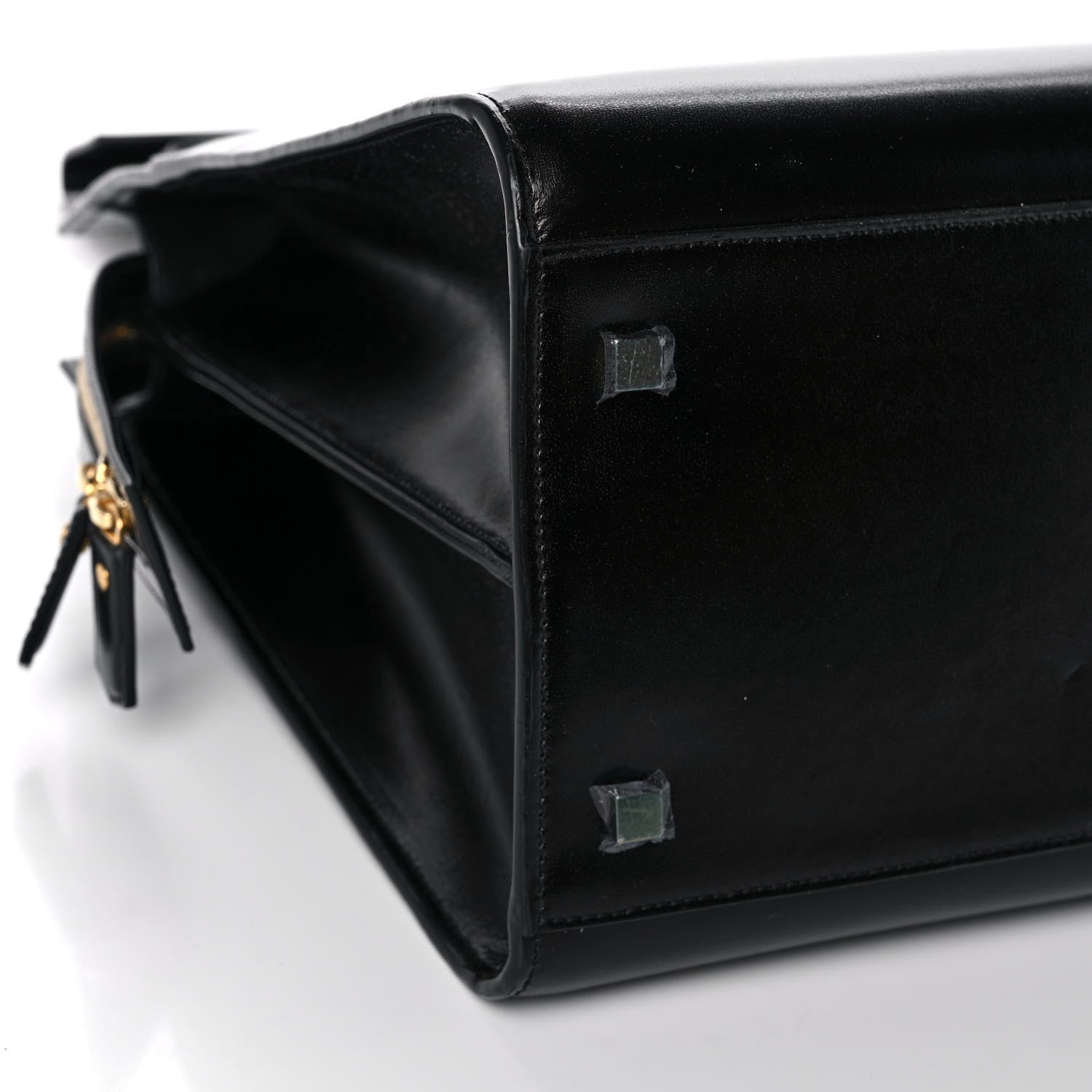 Saint Laurent Shiny Calfskin Large Uptown Tote Black 10 of 15