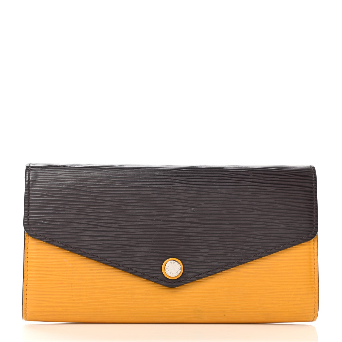 Epi Sarah Wallet NM Citron Black