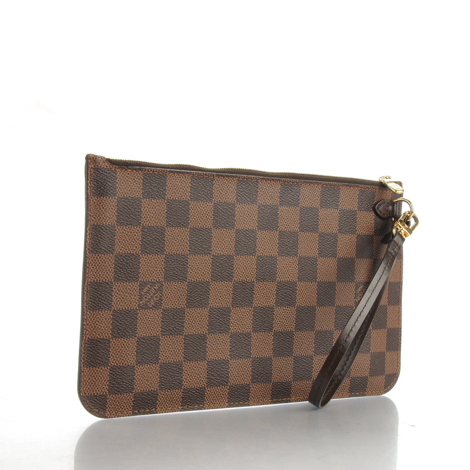Louis Vuitton Damier Ebene Neverfull MM GM Pochette 3 of 7
