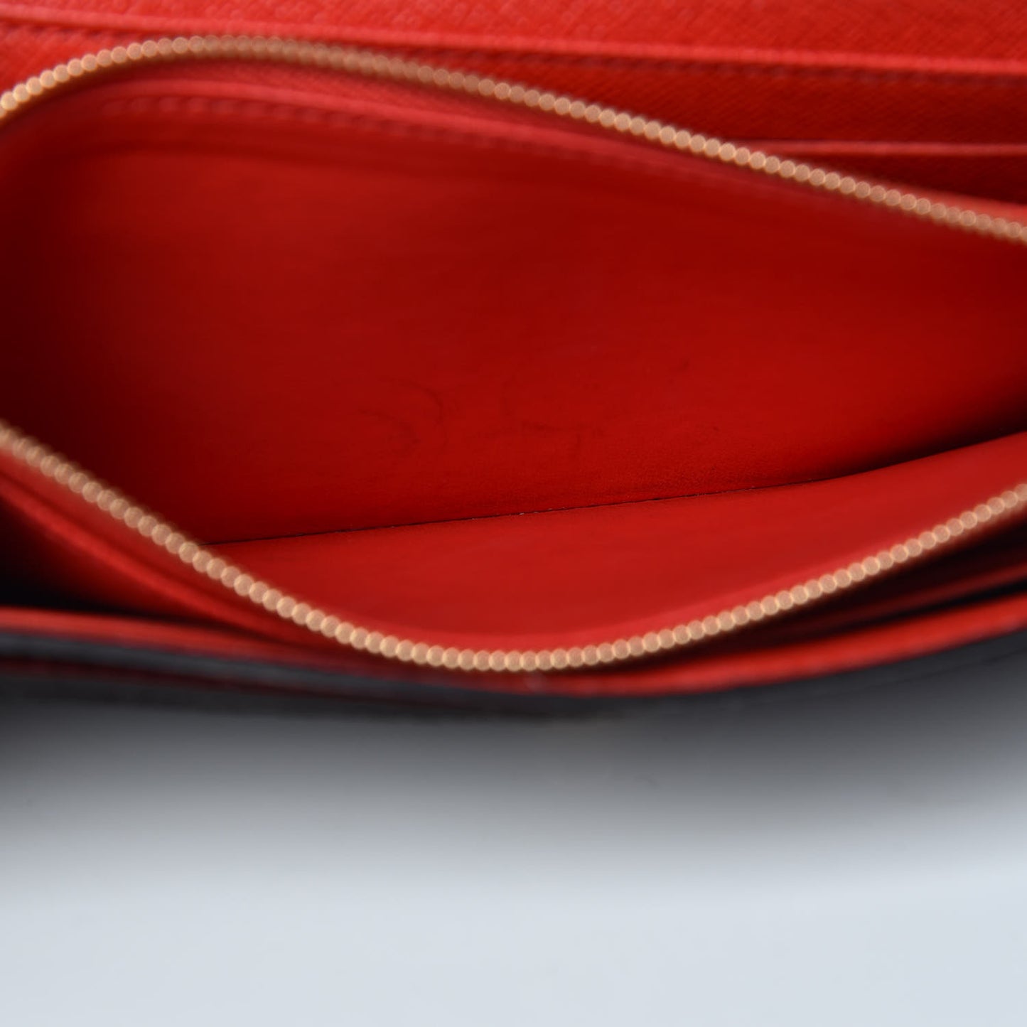 Monogram Sarah Wallet NM Coquelicot