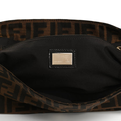 Fendi Zucca Patent Mia Shoulder Flap Tobacco 6 of 13