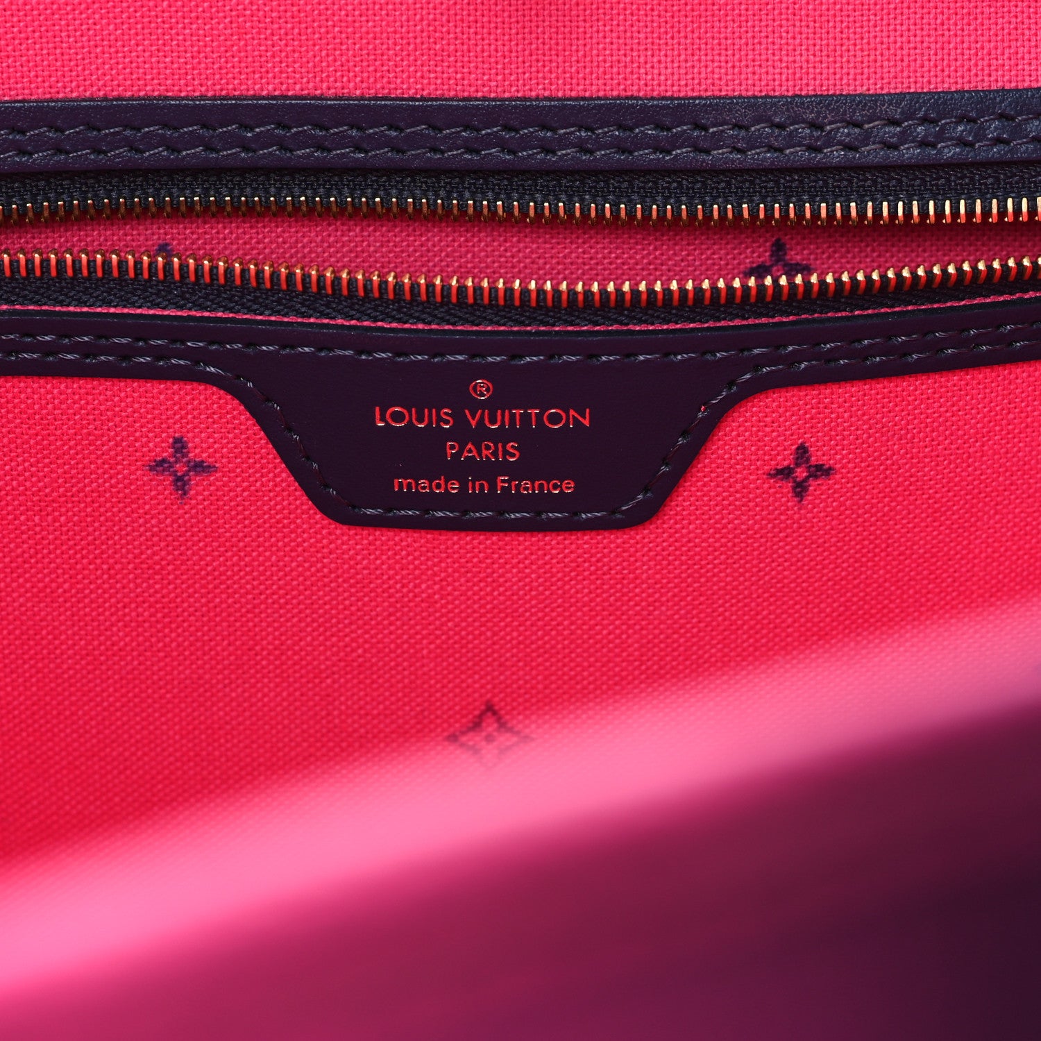 Louis Vuitton Monogram Giant Spring In The City Neverfull MM Midnight Fuchsia 7 of 11