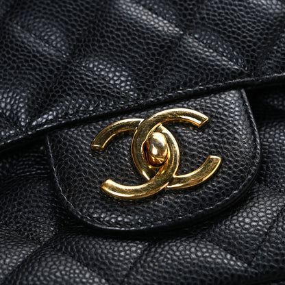 Chanel Caviar Quilted Maxi Double Flap Black 12 of 12