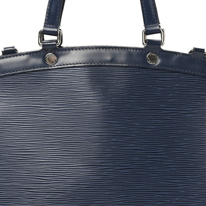 Louis Vuitton Epi Brea MM Indigo 7 of 9