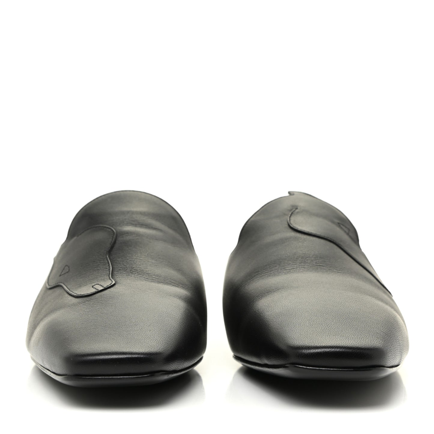 Calfskin Tangeria Mules 38 Black