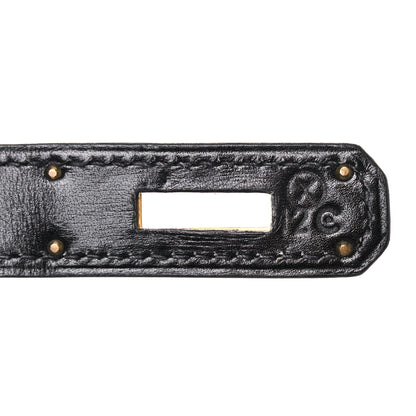 Hermes Box Kelly Retourne 32 Black 6 of 21