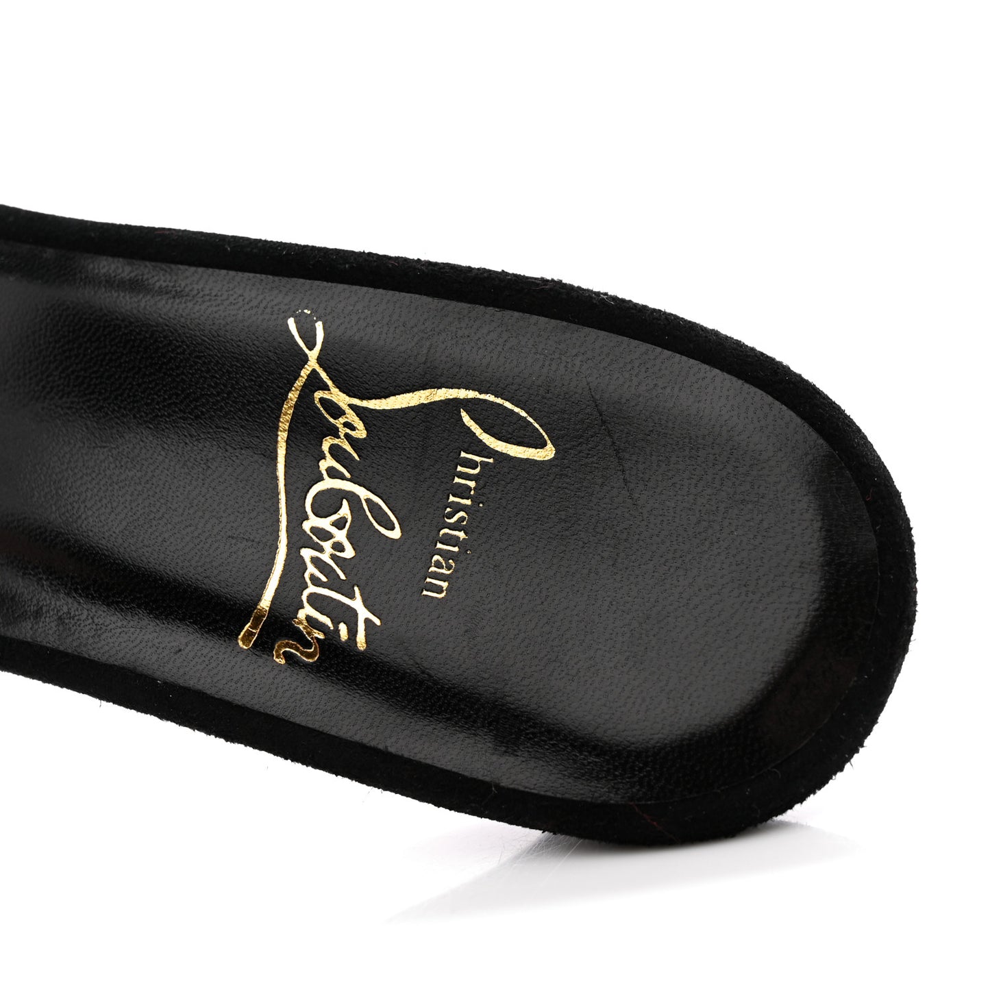 Suede Mesh 50 Sandals 37 Black