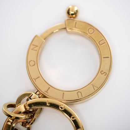 Louis Vuitton Swing Key Holder Gold 3 of 4