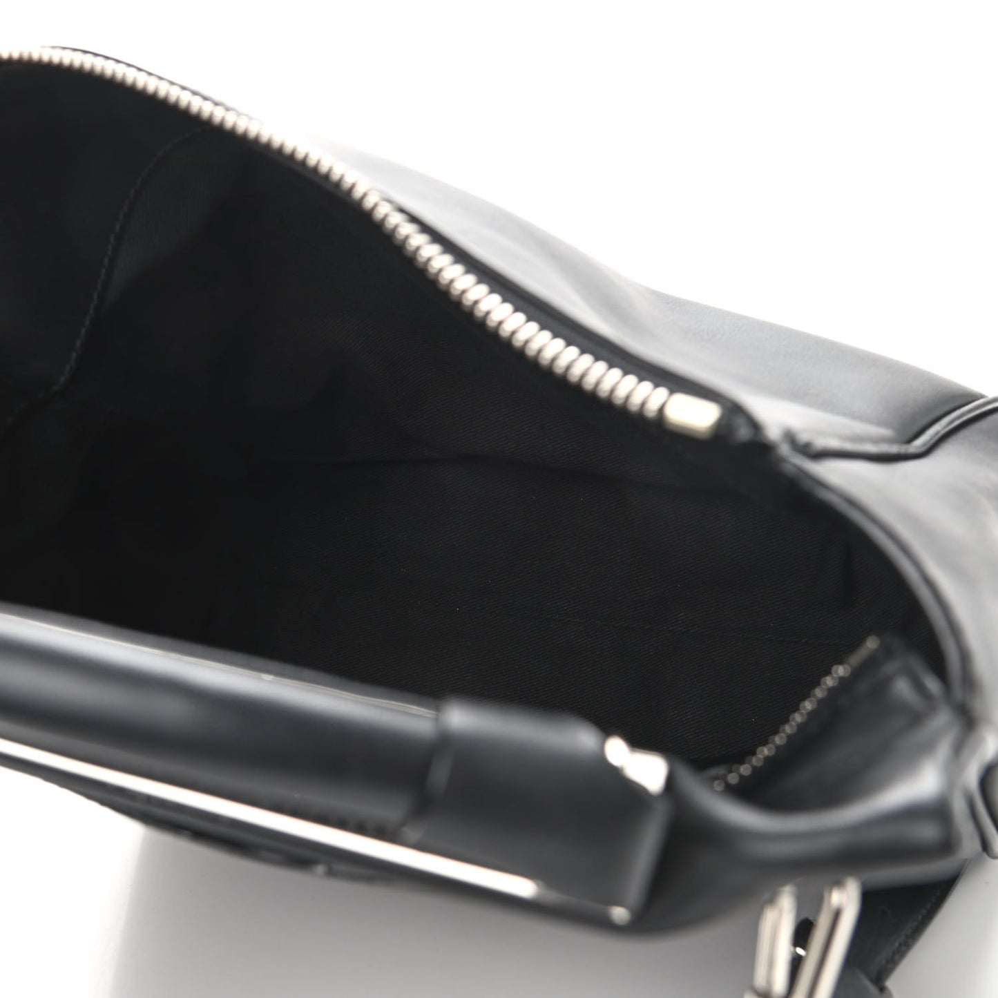 Calfskin Small Ryder Satchel Black