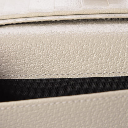 Gucci Calfskin Studded Soho Continental Wallet White 13 of 15