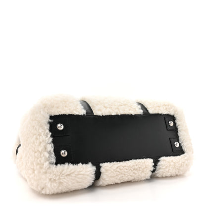 Mulberry Smooth Calfskin Shearling Bayswater Black 4 of 9