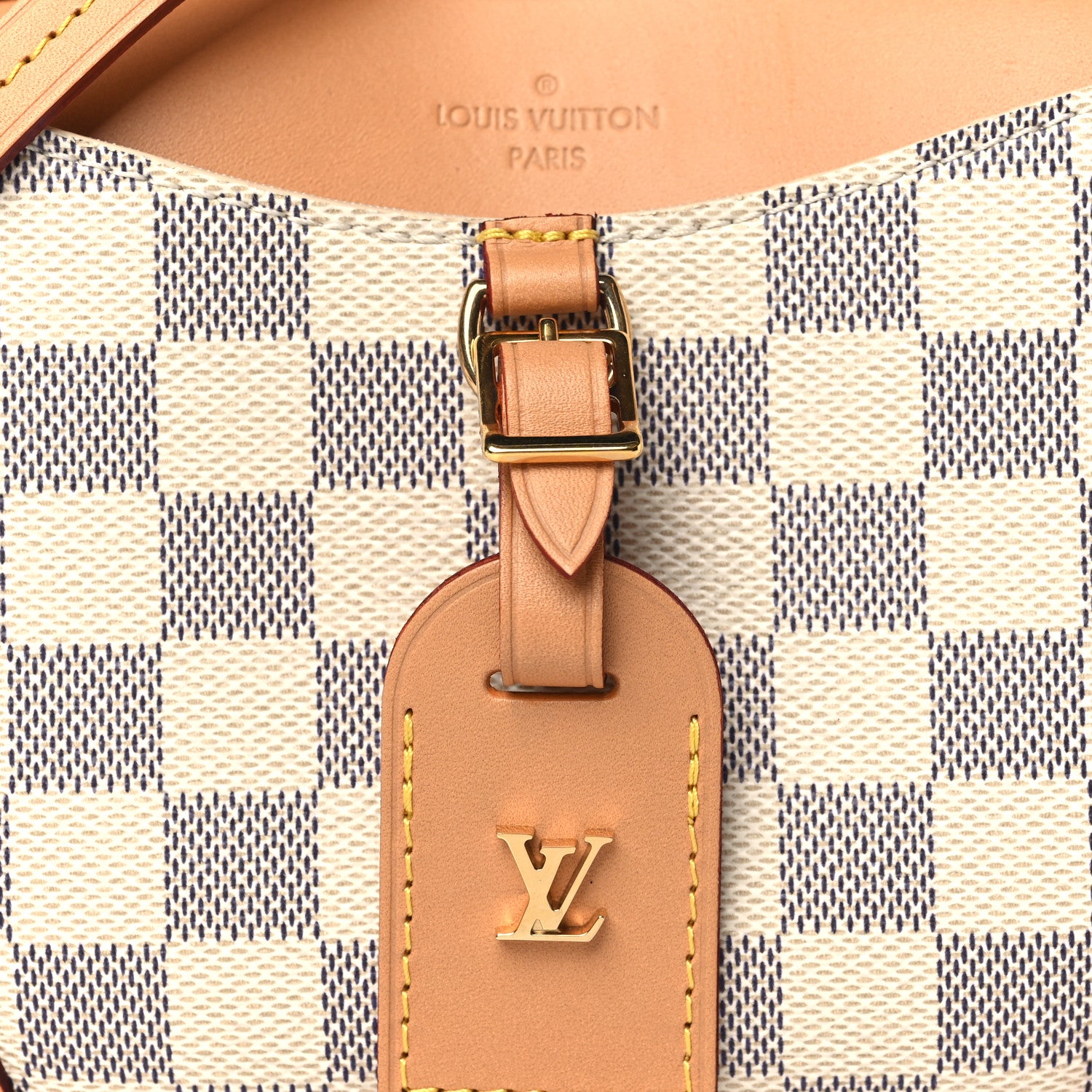 Louis Vuitton Damier Azur Mini Deauville 7 of 9
