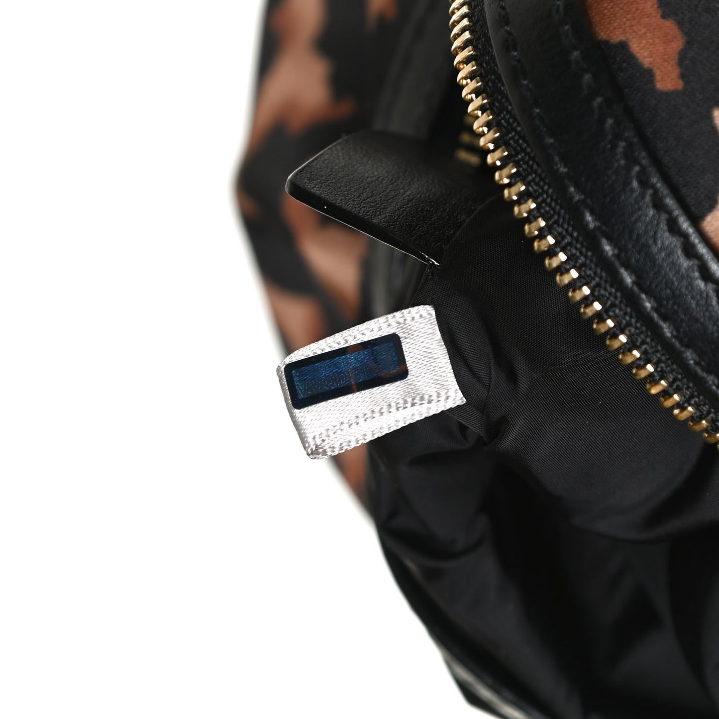 Nylon Leopard Candice Belt Bag