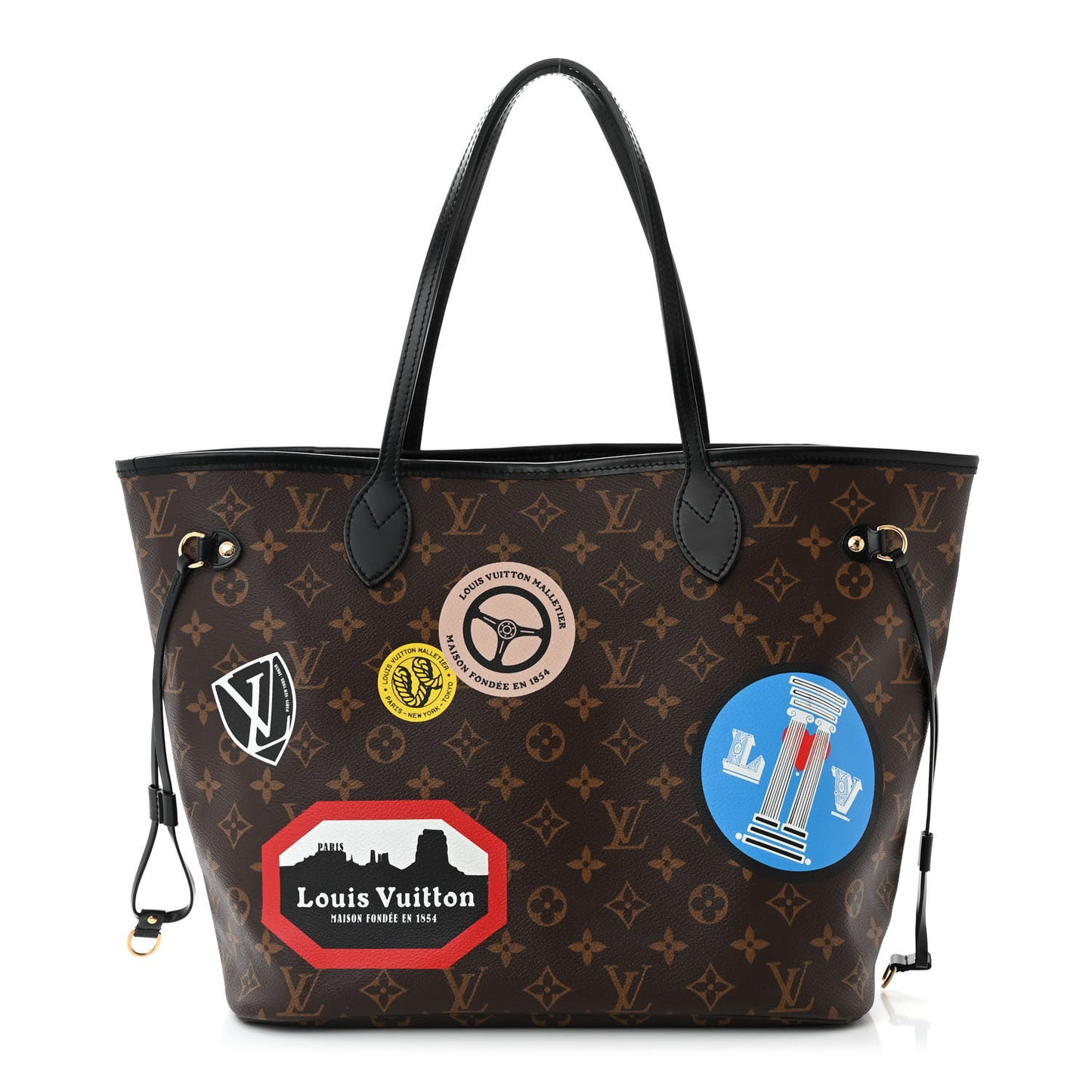 Monogram My LV World Tour Neverfull MM