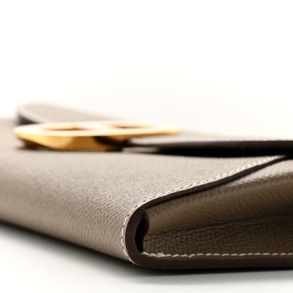 Hermes Epsom Maillon Wallet To Go Etoupe 9 of 11