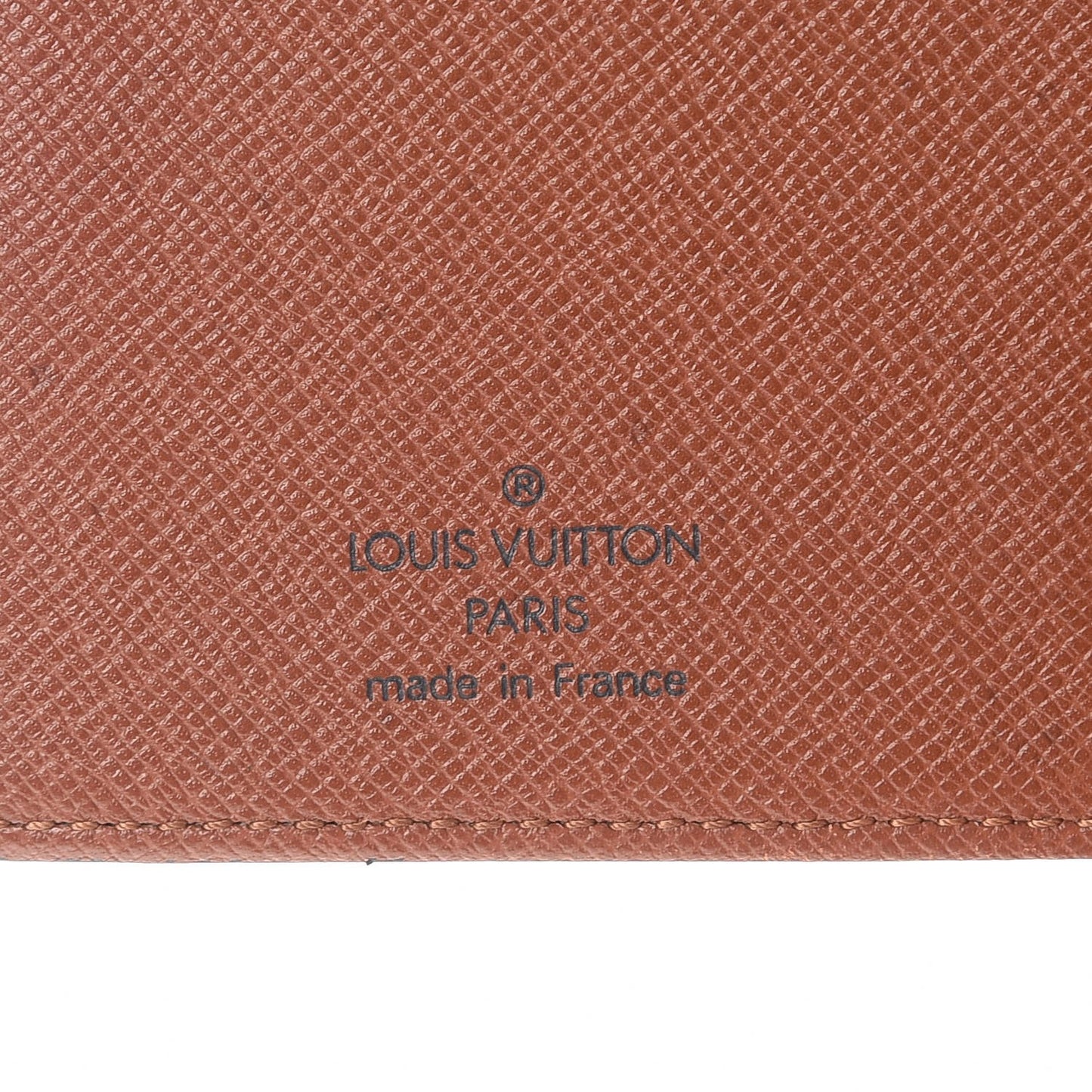 Monogram Porte Valeurs Checkbook Wallet