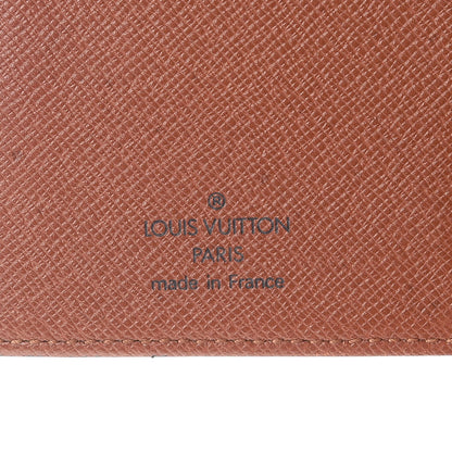 Louis Vuitton Monogram Porte Valeurs Checkbook Wallet 6 of 8