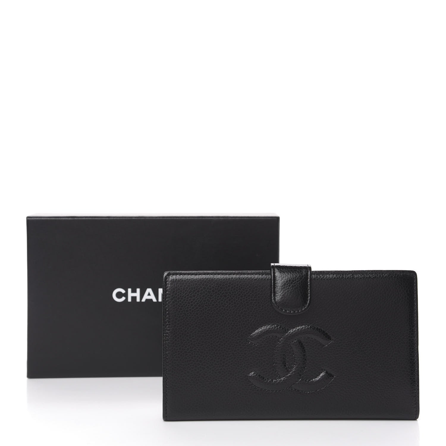 Chanel Caviar Timeless CC French Wallet Black 13 of 15