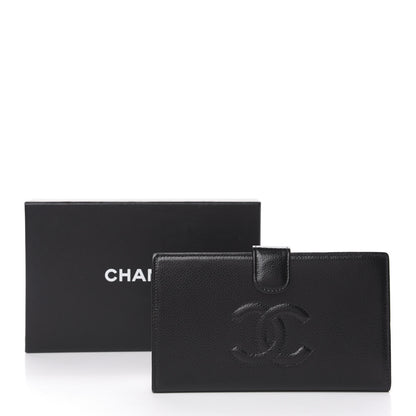 Chanel Caviar Timeless CC French Wallet Black 13 of 15