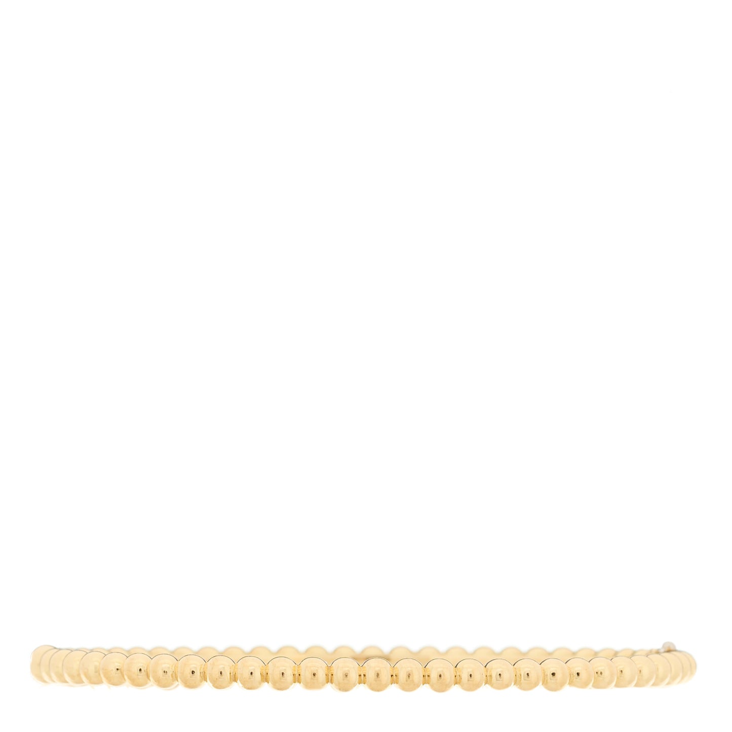 18K Yellow Gold Perlee Pearls of Gold Bracelet L