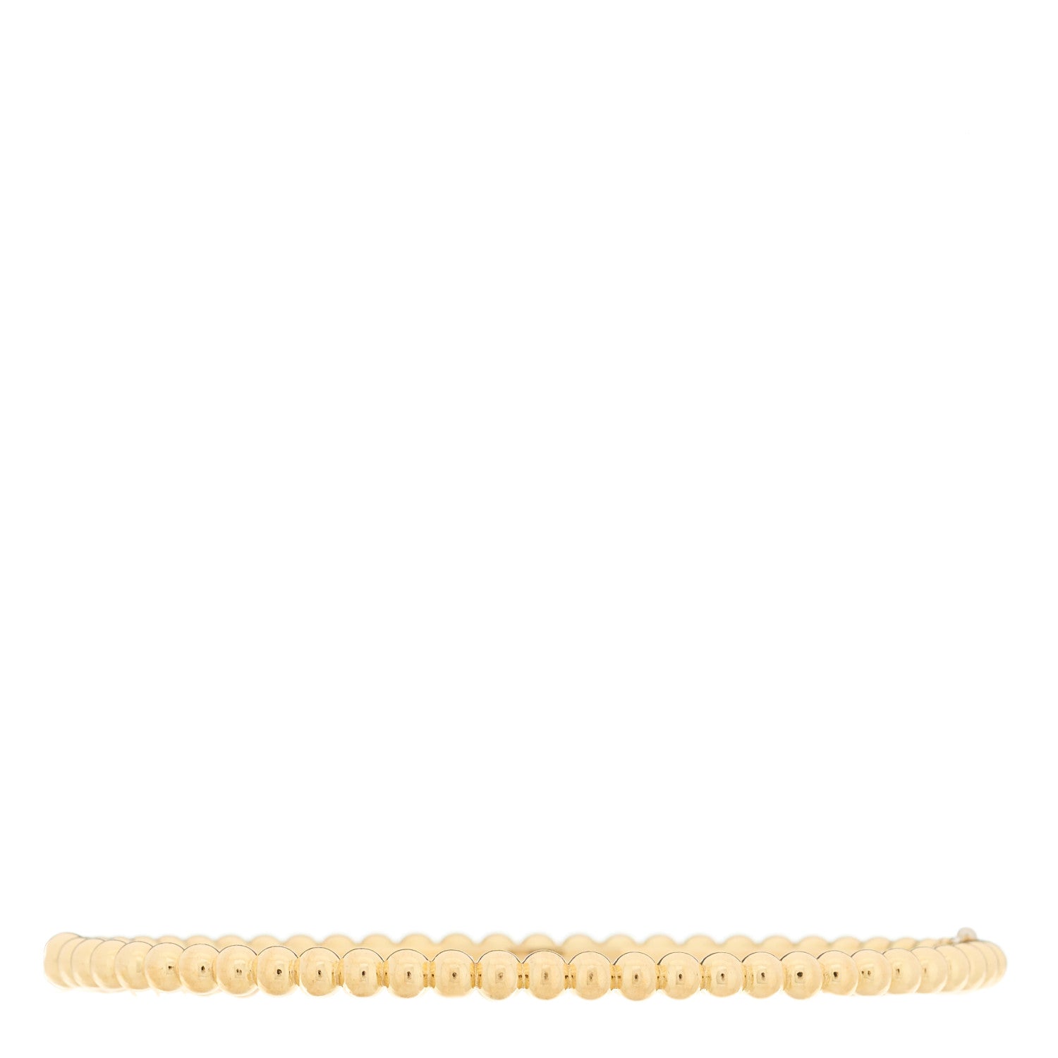 Van Cleef & Arpels 18K Yellow Gold Perlee Pearls of Gold Bracelet L 1 of 4