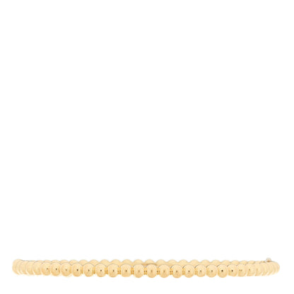 Van Cleef & Arpels 18K Yellow Gold Perlee Pearls of Gold Bracelet L 1 of 4