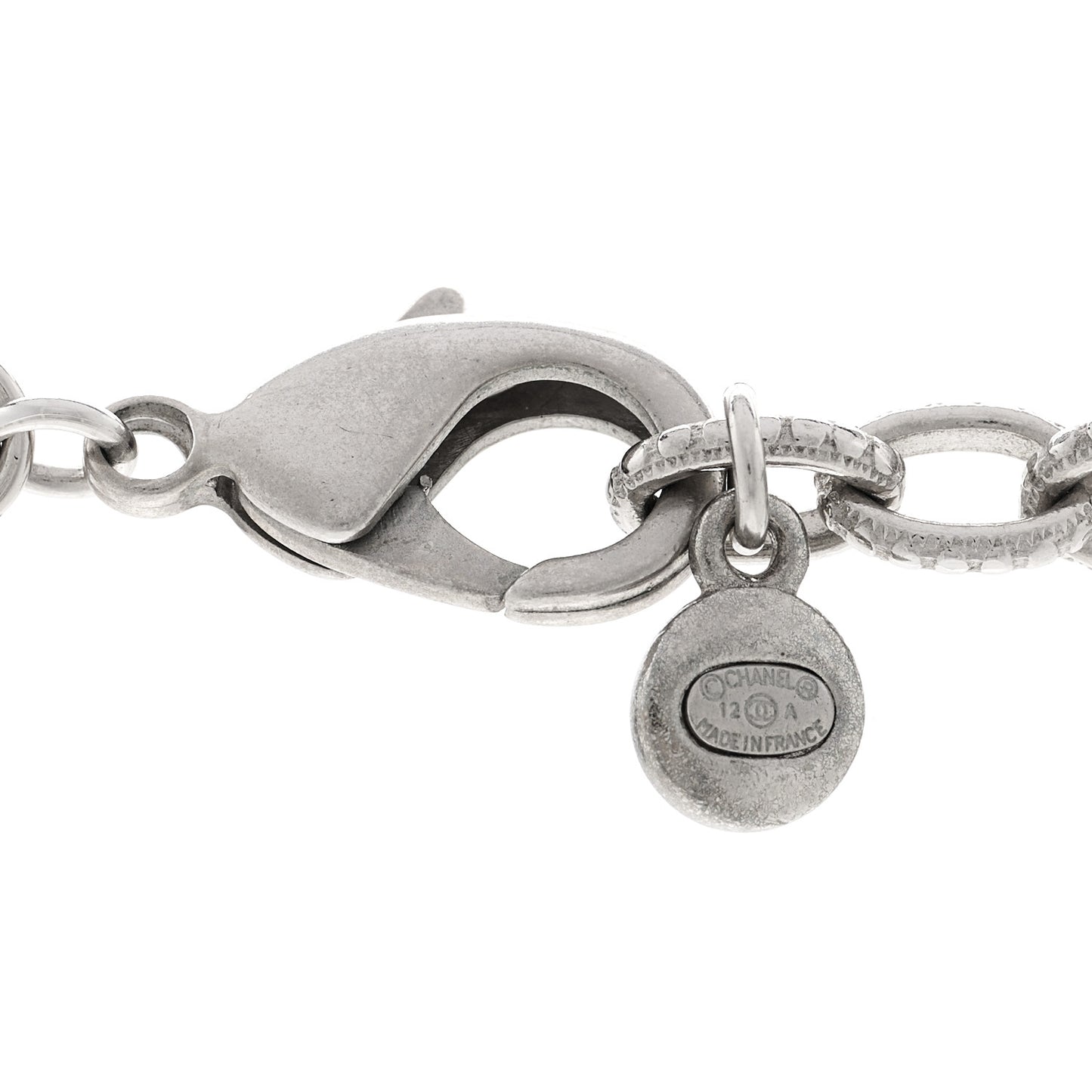 Ruthenium Crystal CC Chain Necklace