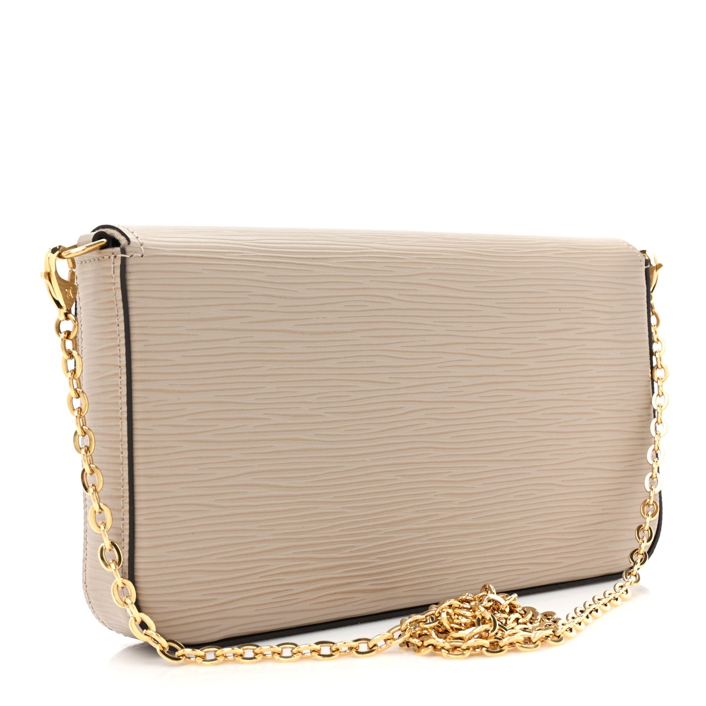 Epi Felicie Pochette Chain Wallet Galet
