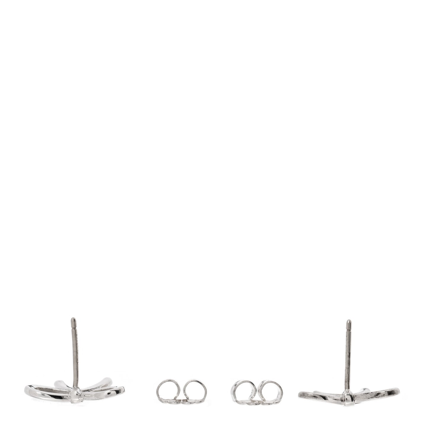 Sterling Silver Bow Earrings