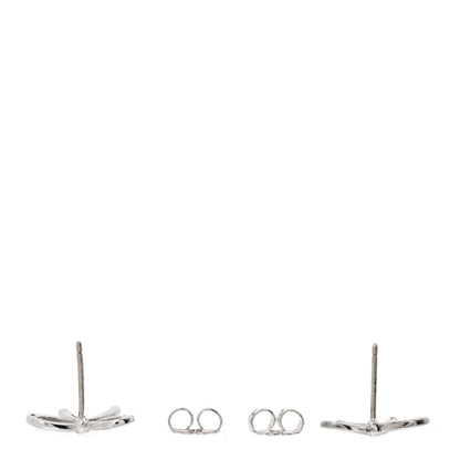 Tiffany Sterling Silver Bow Earrings 2 of 4