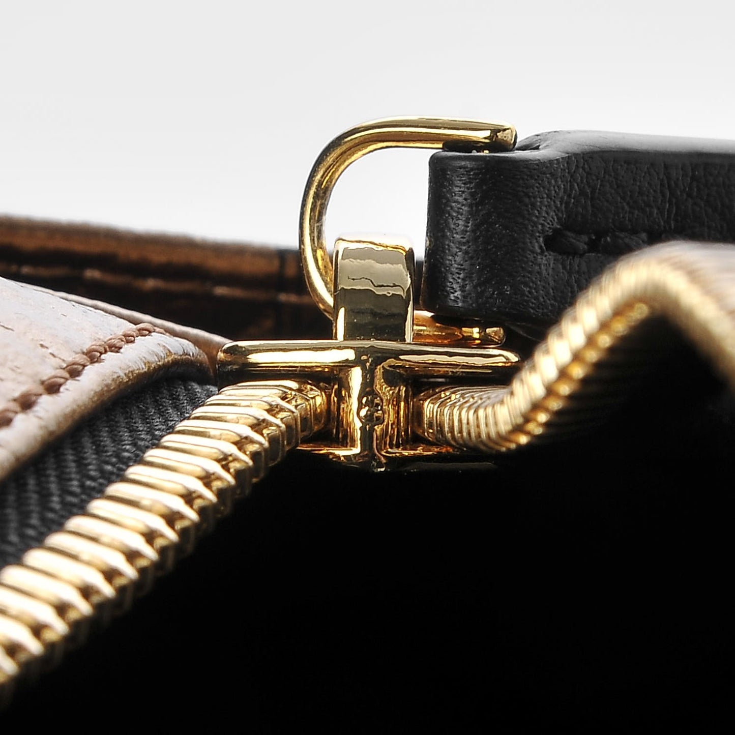Metallic Visetos Small Stark Backpack Gold