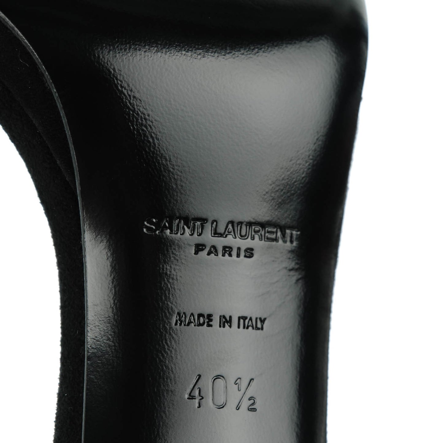 Kid Scamosciato Jane 80 Ankle Strap Sandals 40.5 Black