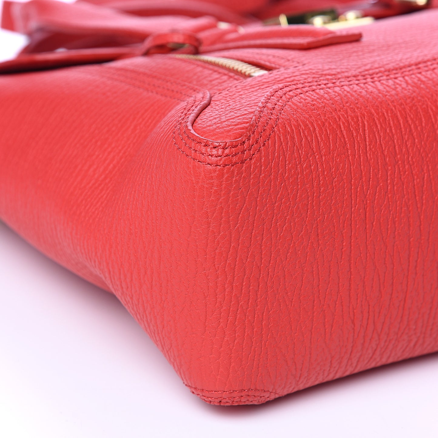 3.1 Textured Calfskin Medium Pashli Satchel Red