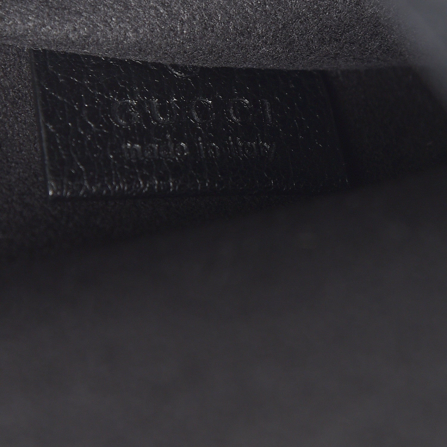 Gucci Grained Calfskin Bee Star Portfolio Black 6 of 9