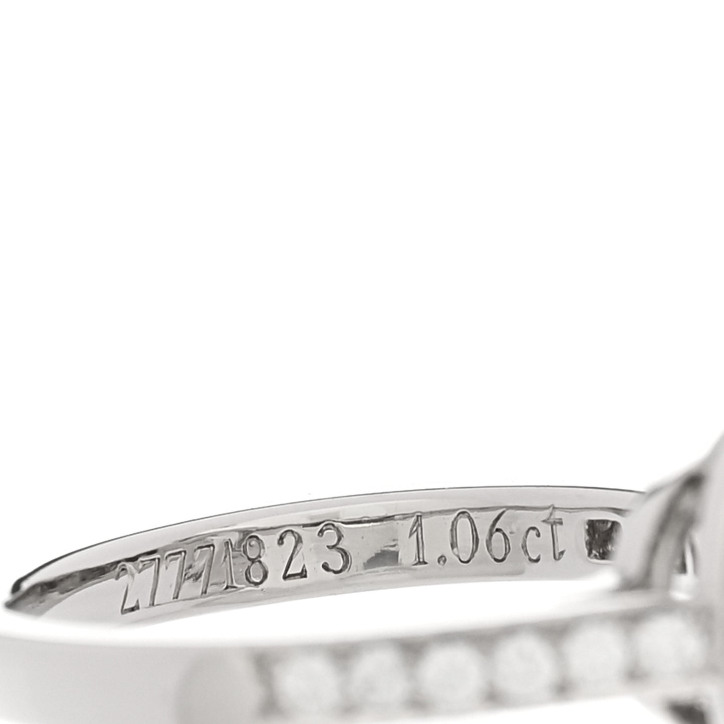 Platinum Diamond 1.06ct Soleste Round Brilliant Engagement Ring 46 3.75