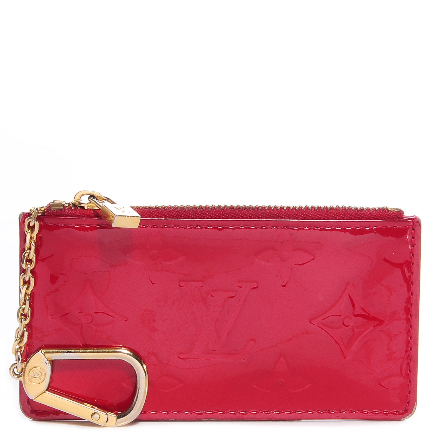 Louis Vuitton Vernis Key Pouch Pomme D'Amour 1 of 7