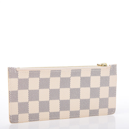 Louis Vuitton Damier Azur Josephine Wallet Zippered Insert 3 of 6