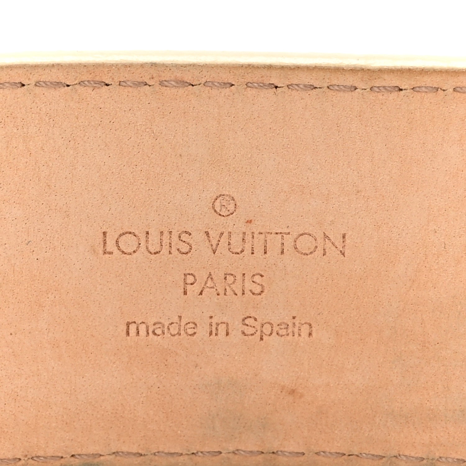 Louis Vuitton Damier Azur LV Initiales Belt 80 32 5 of 10