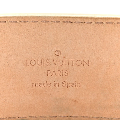 Louis Vuitton Damier Azur LV Initiales Belt 80 32 5 of 10