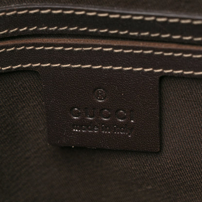 Gucci GG Plus Monogram Small Flap Messenger Bag Beige Dark Brown 6 of 9