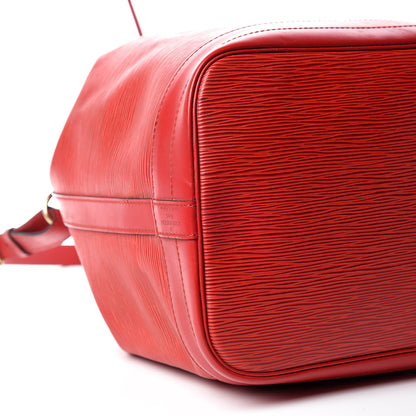 Louis Vuitton Epi Noe Castillan Red 5 of 12