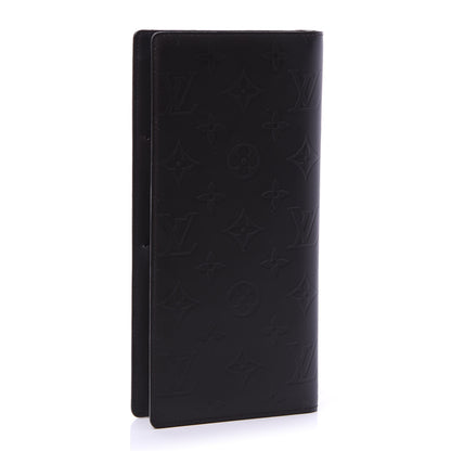Louis Vuitton Monogram Glace Portefeuille Double Wallet Cafe 3 of 9