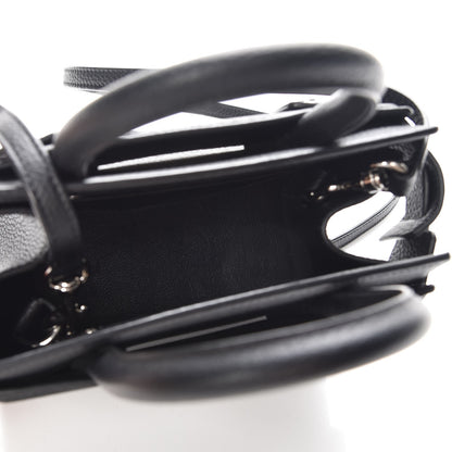 Givenchy Grained Calfskin Nano Horizon Satchel Black 5 of 7