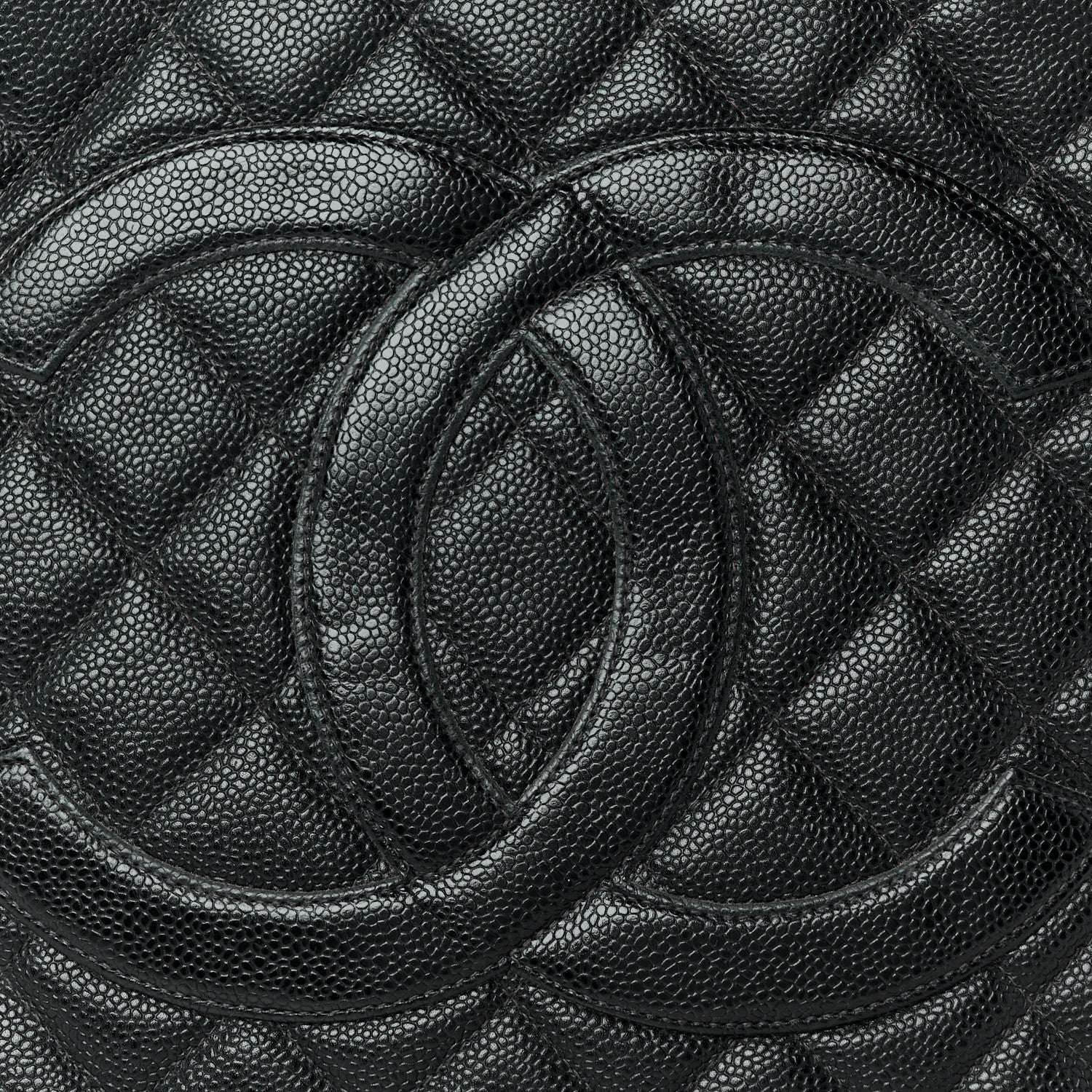 Chanel Caviar Quilted Medallion Tote Black 8 of 10