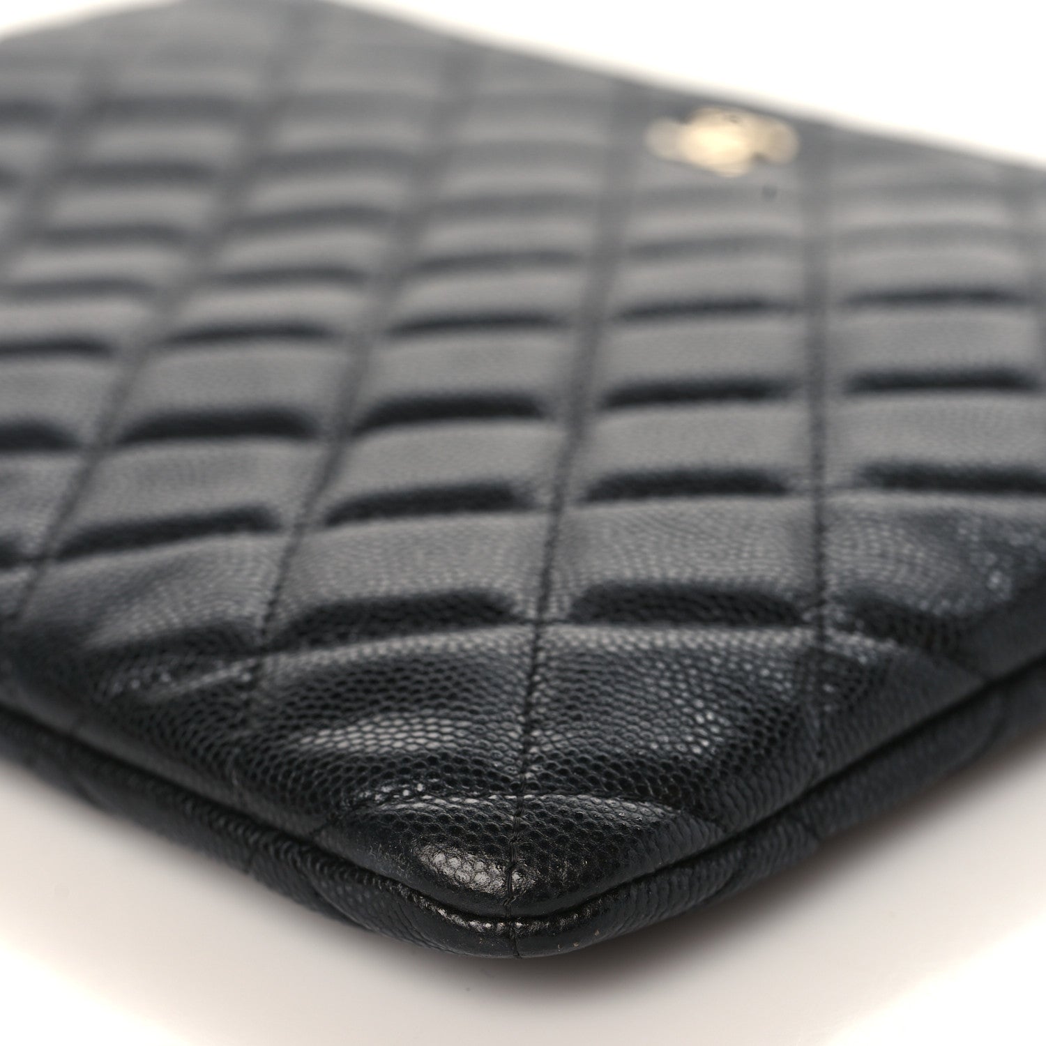Chanel Caviar Quilted Medium Cosmetic Case Black 9 of 9