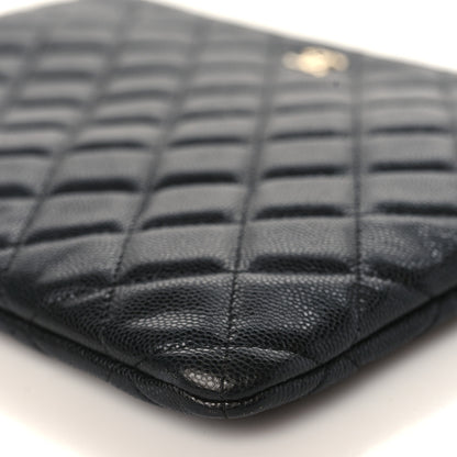 Chanel Caviar Quilted Medium Cosmetic Case Black 9 of 9