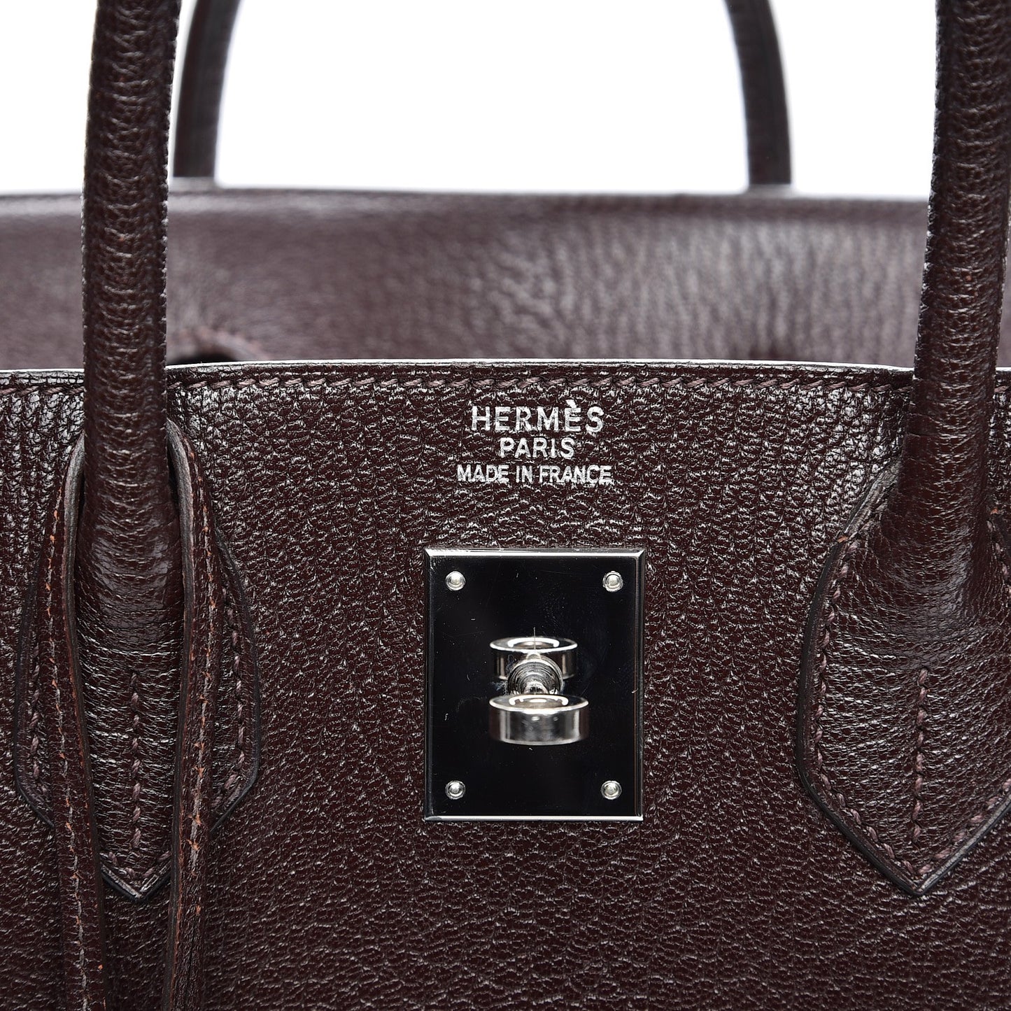 Chevre de Coromandel HAC Birkin 32 Cocoan