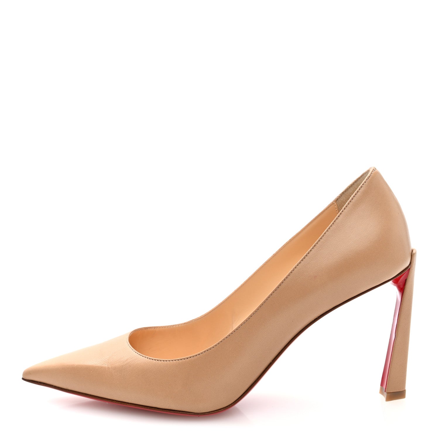 Christian Louboutin kid Condora 85 Pumps 38 Nude 1 of 8