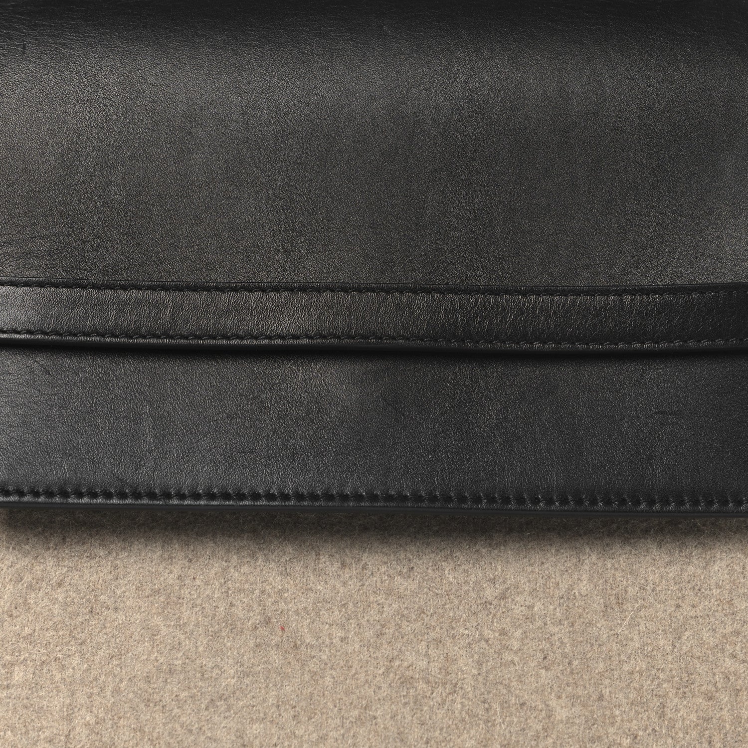 Celine Felt Smooth Calfskin Mini Belt Bag Beige 8 of 12